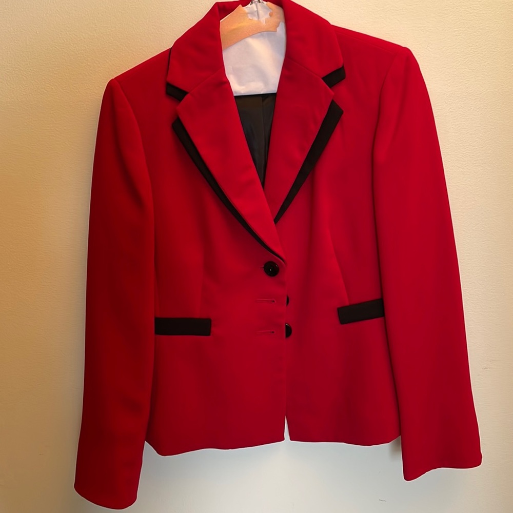 Red Kasper jacket